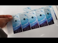Adhesivos autoadhesivos personalizados de forma de papel de rodillo de corte de embalaje adhesivos con transferencia térmica