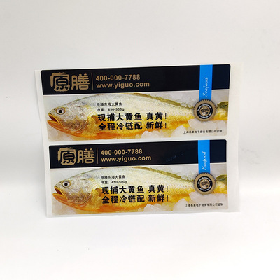Etiquetas de papel sintéticas de la impresión de Honey Packaging Labels Vinyl CMYK Digitaces