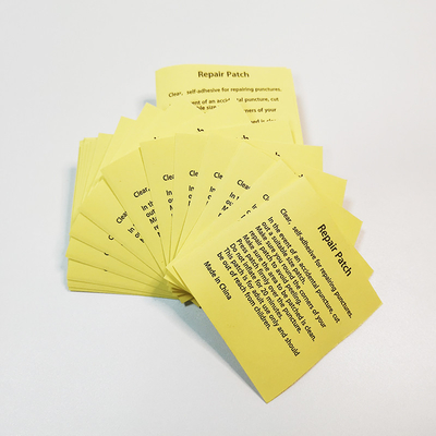 La reparación inflable de la producción a granel remienda el cuadrado Matte Adhesive Repair Patches