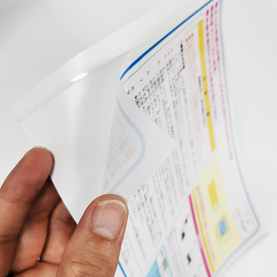 Etiqueta farmacéutica de BOPP que imprime etiquetas del empaquetado farmacéutico de CMYK Pantone