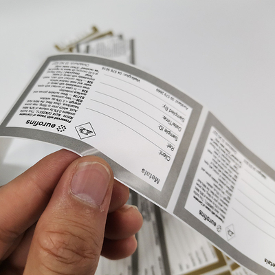 CMYK que barniza etiquetas autoadhesivas de empaquetado