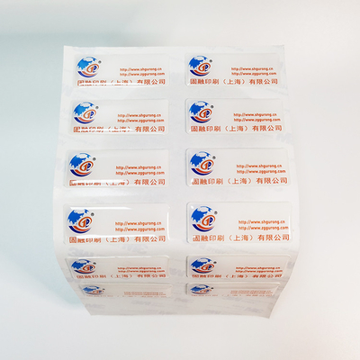 Etiquetas engomadas adhesivas brillantes modificadas para requisitos particulares de la resina de epoxy de las etiquetas engomadas de epoxy 3D