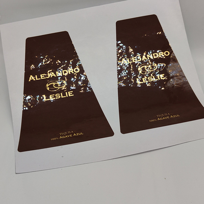 Papel auto-adhesivo brillante de la etiqueta engomada de Matte Adhesive Label Stickers TPU BOPP