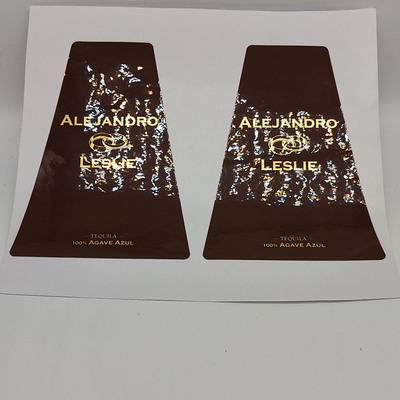 Papel auto-adhesivo brillante de la etiqueta engomada de Matte Adhesive Label Stickers TPU BOPP