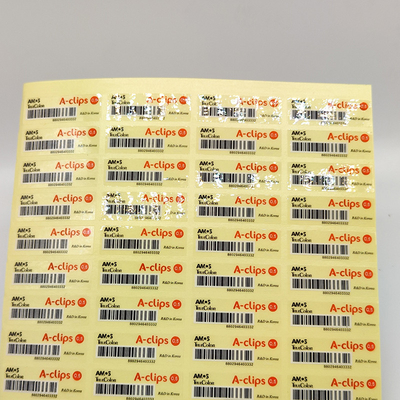 Logo Print Pantone Color Stickers modificó la etiqueta engomada brillante impermeable del vinilo para requisitos particulares del rollo