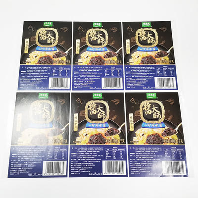 Semi etiquetas autas-adhesivo imprimibles de Matte Food Pack Label CMYK BOPP