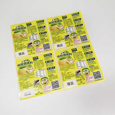 Avery Paper Food Adhesive Labels que sazona etiquetas del producto alimenticio de CMYK