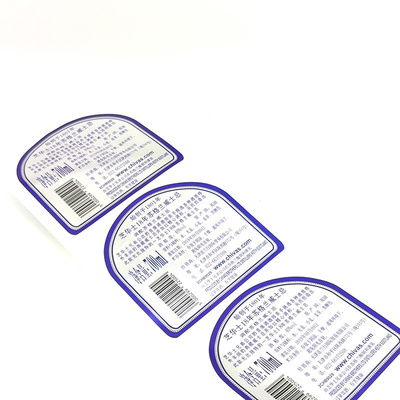 Etiquetas adhesivas adhesivas de grabación en relieve de la botella de vino de Pantone CMYK de las etiquetas del vino