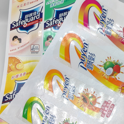 Las etiquetas de los productos químicos de BOPP ACARICIAN a Matte Pantone Hand Sanitizer Labels