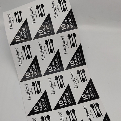 El hogar imprimible a prueba de mal tiempo etiqueta CMYK BOPP las hojas desprendibles de las etiquetas adhesivas