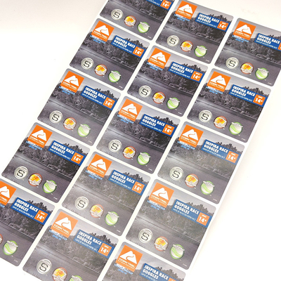 El esencial circular del hogar de CMYK etiqueta BOPP la etiqueta oval de papel del detergente para ropa