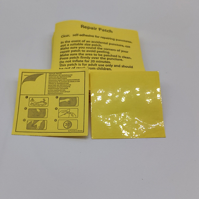 PVC Matte Air Mattress Patch Kit del equipo del remiendo de la piscina de la impresión en offset