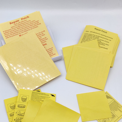 La reparación inflable de CMYK remienda remiendos del trazador de líneas de la piscina del vinilo del colchón de aire del PVC