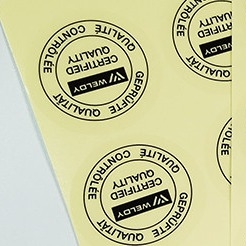 Las etiquetas autoadhesivas adhesivas de encargo materiales del vinilo claro cubren la impresión de Flexo