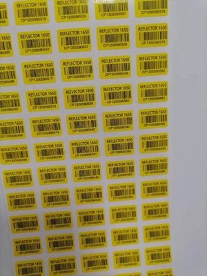 Etiquetas de código de barras adhesivas de tamaño pequeño adicional para placa de circuito de componentes electrónicos