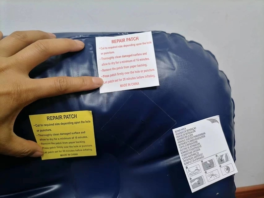 Parches de reparación de camas inflables impresos personalizados al aire libre a granel