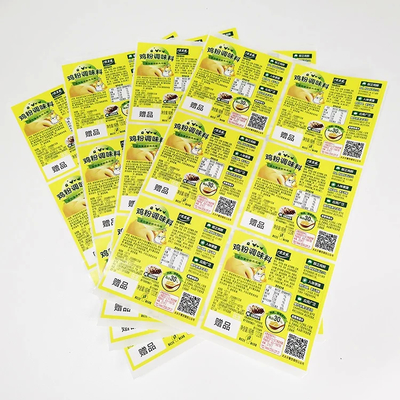 Etiquetas cosméticas impermeables de larga duración con una laminación de alta durabilidad