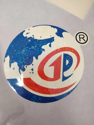 Easy Peel Holográfico sello adhesivos UV Resistente a la impresión duradero impermeable etiqueta láser para el logotipo