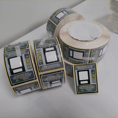 Adhesivo adhesivo de vinilo impermeable para equipos de electrónica de consumo Imprimible y grabable en área en blanco
