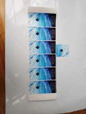 Adhesivos autoadhesivos personalizados de forma de papel de rodillo de corte de embalaje adhesivos con transferencia térmica