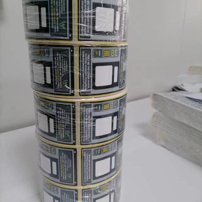 Adhesivo adhesivo de vinilo impermeable para equipos de electrónica de consumo Imprimible y grabable en área en blanco