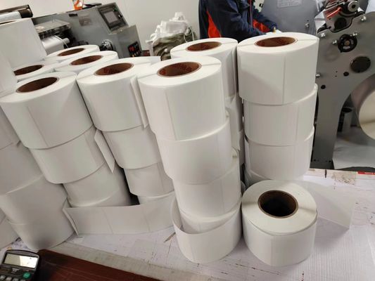 Adhesivos impermeables permanentes impresos a medida